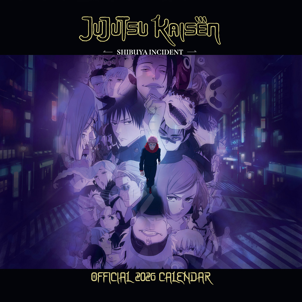 Jujutsu Kaisen Official 2026 Wall Calendar