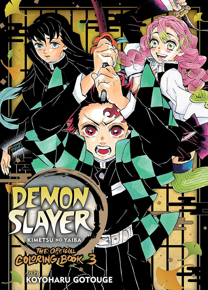 Demon Slayer Kimetsu no Yaiba The Official Coloring Book 3