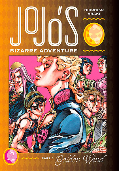Jojo's Bizarre Adventure Part 5 Golden Wind Vol 2
