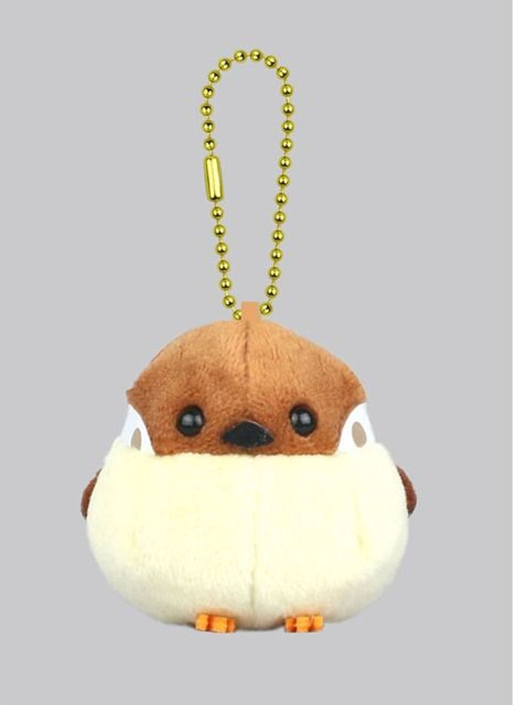 Animals Plush Keychain: Sparrow