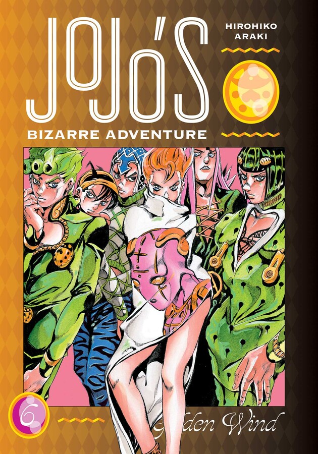 Jojo's Bizarre Adventure Part 5 Golden Wind Vol 6