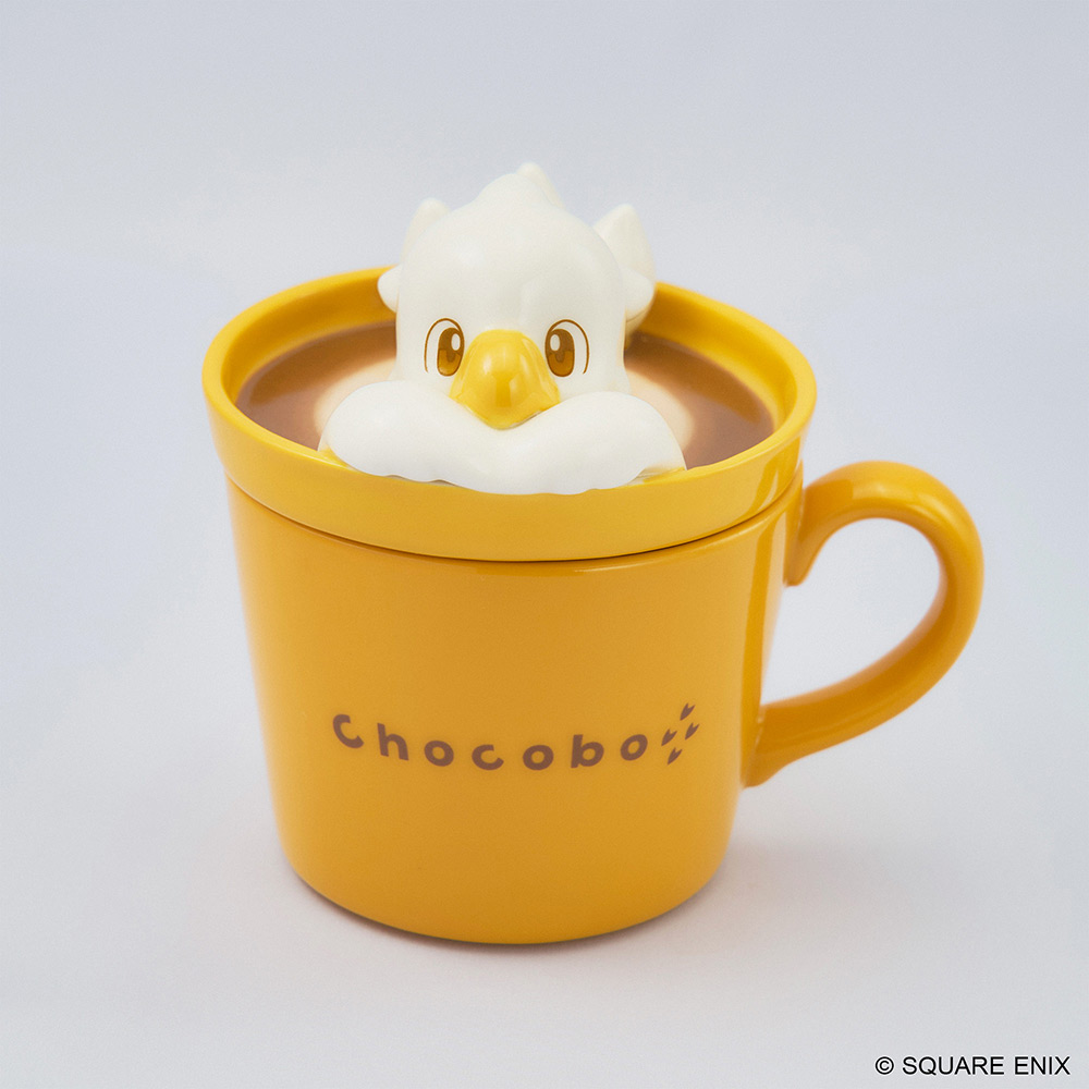 Chocobo Latte Art Figure Mug