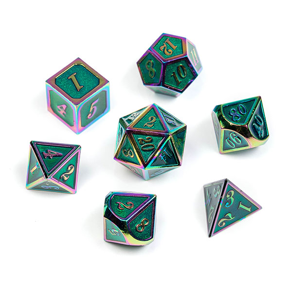 9: Metal Rainbow Series: Green