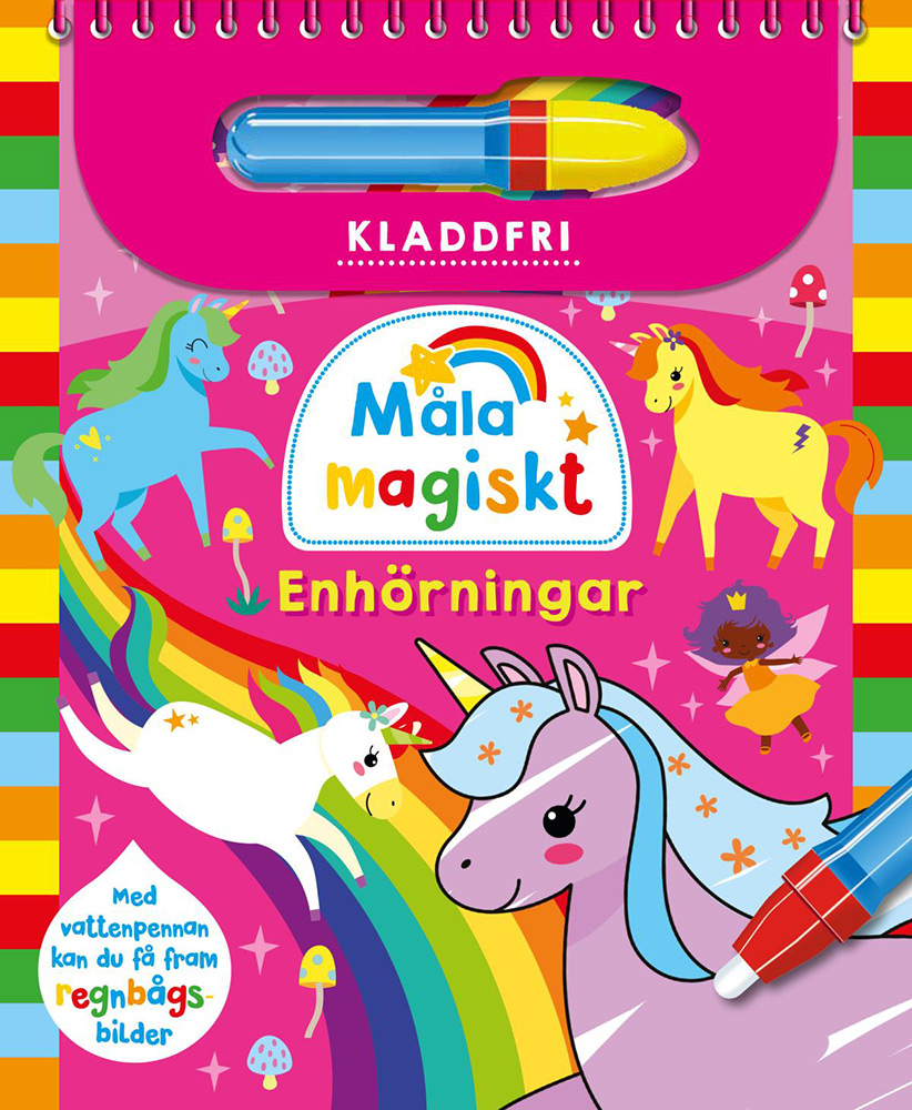 Måla magiskt - enhörningar