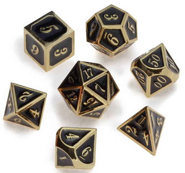 1: Metal Gold Series: Black