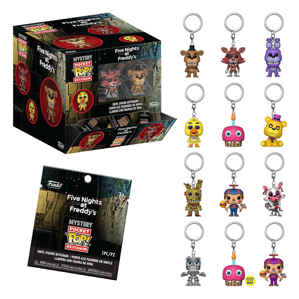 Five Nights at Freddy's Pocket Pop! Vinyl Keychains 4 cm