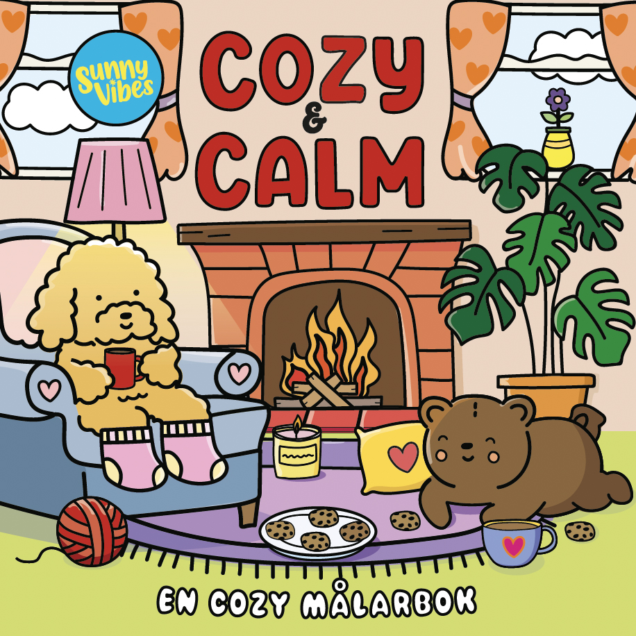 Cozy & Calm - En cozy målarbok